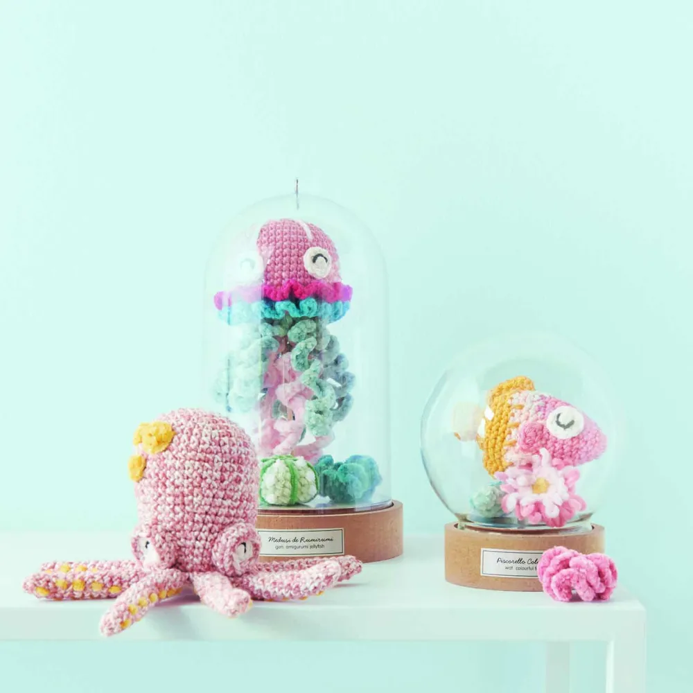 Rico Design Włóczka szenilowa Ricorumi Nilli Nilli - - Aqua, 25 g