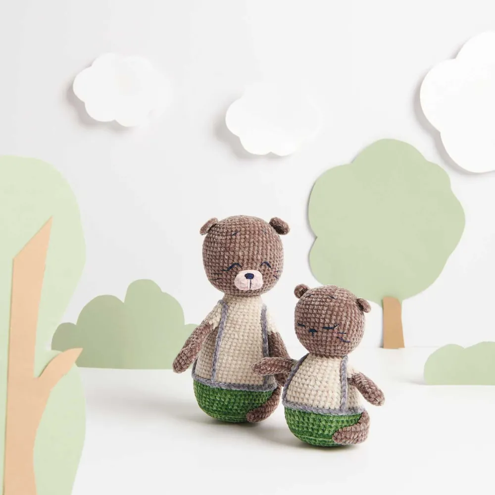 Rico Design Włóczka szenilowa Ricorumi Nilli Nilli - - Ecru, 25 g
