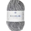 Rico Design Włóczka szenilowa Ricorumi Nilli Nilli - - Grey, 25 g