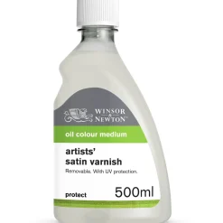 Winsor & Newton Werniks Artists' Satin Varnish - - satynowy, 500 ml > Werniksy|Media Do Farb Olejnych