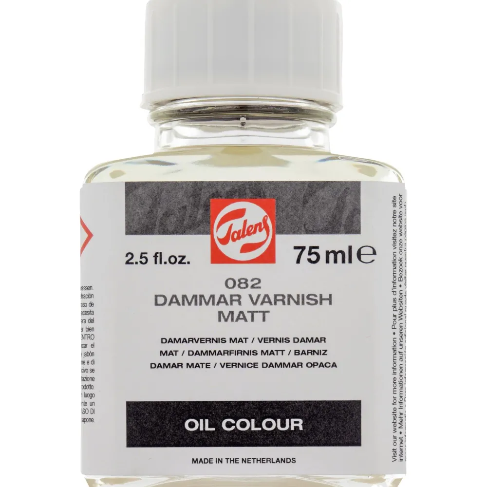 Talens Werniks damarowy do farb olejnych - - matowy, 75 ml