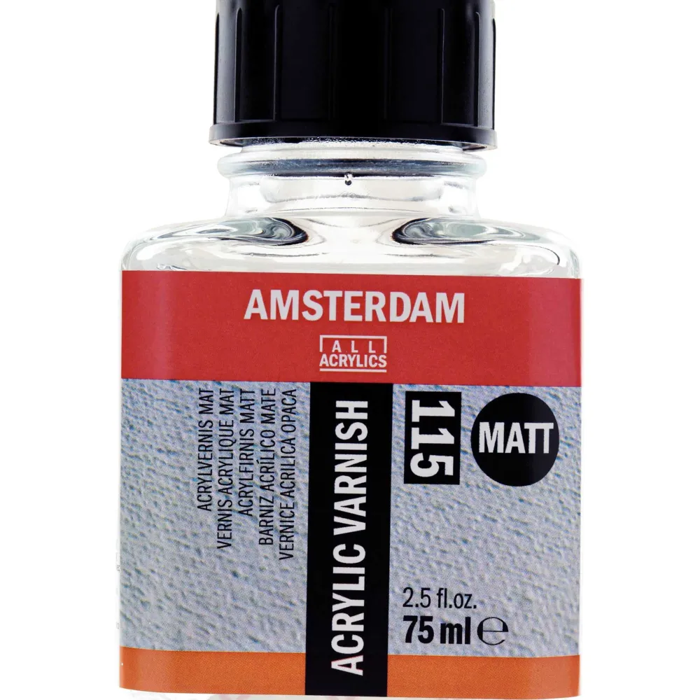 Amsterdam Werniks do akryli - - matowy, 75 ml > Media Do Akryli