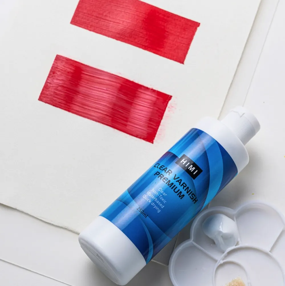 HIMI Werniks do farb akrylowych Premium - - Clear 250 ml > Werniksy|Media Do Akryli