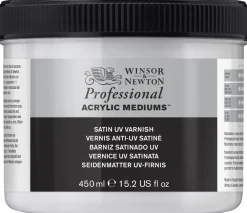 Winsor & Newton Werniks do farb akrylowych Professional - - satynowy, 450 ml > Werniksy|Media Do Akryli