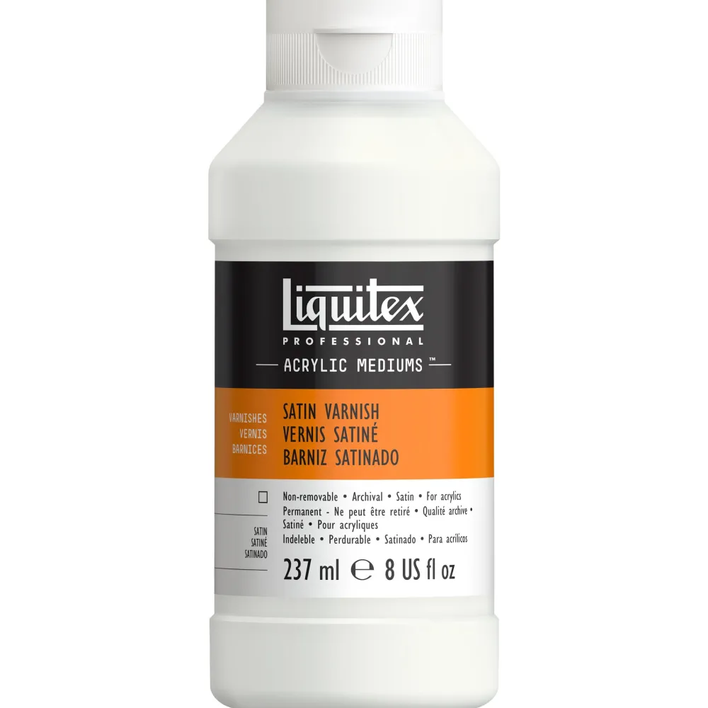 Liquitex Werniks do farb akrylowych Satin - - satynowy, 237 ml > Werniksy|Media Do Akryli