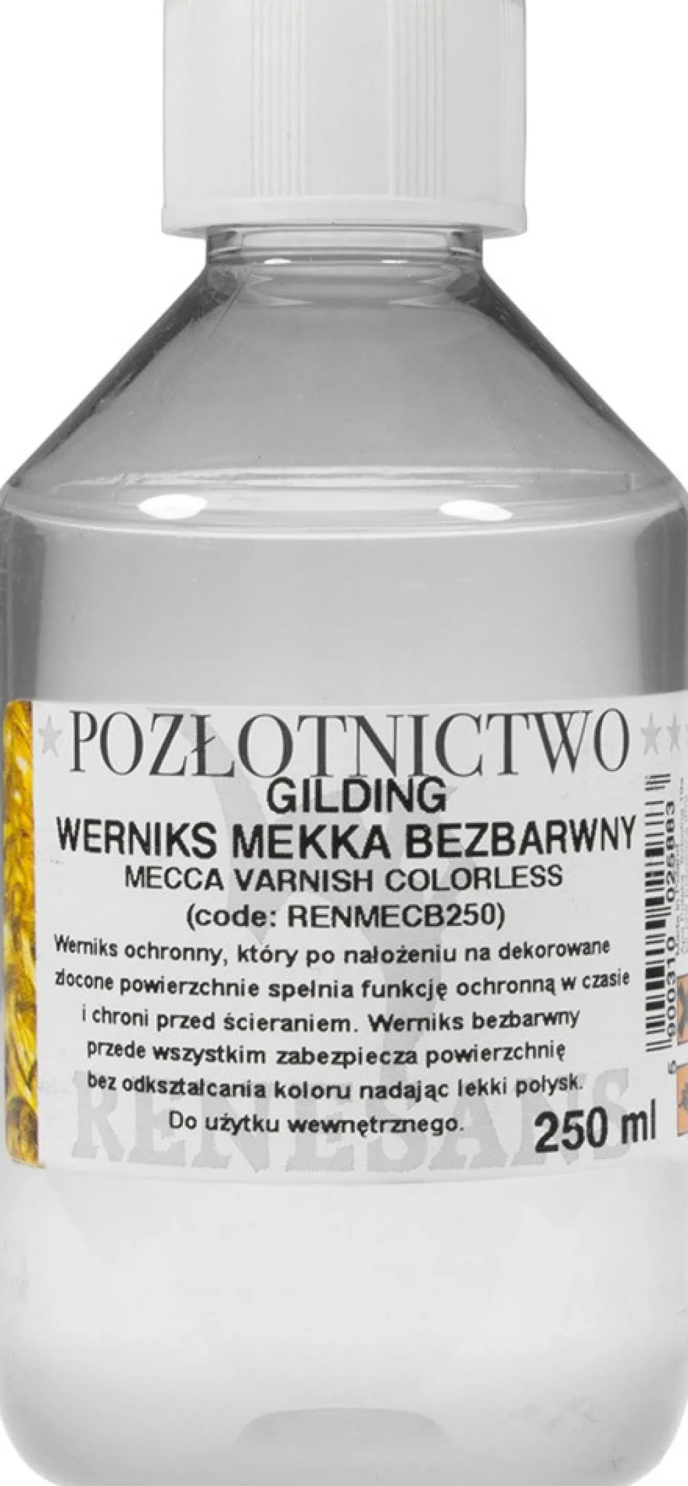 Renesans Werniks do pozłotnictwa Mekka - - bezbarwny, 250 ml