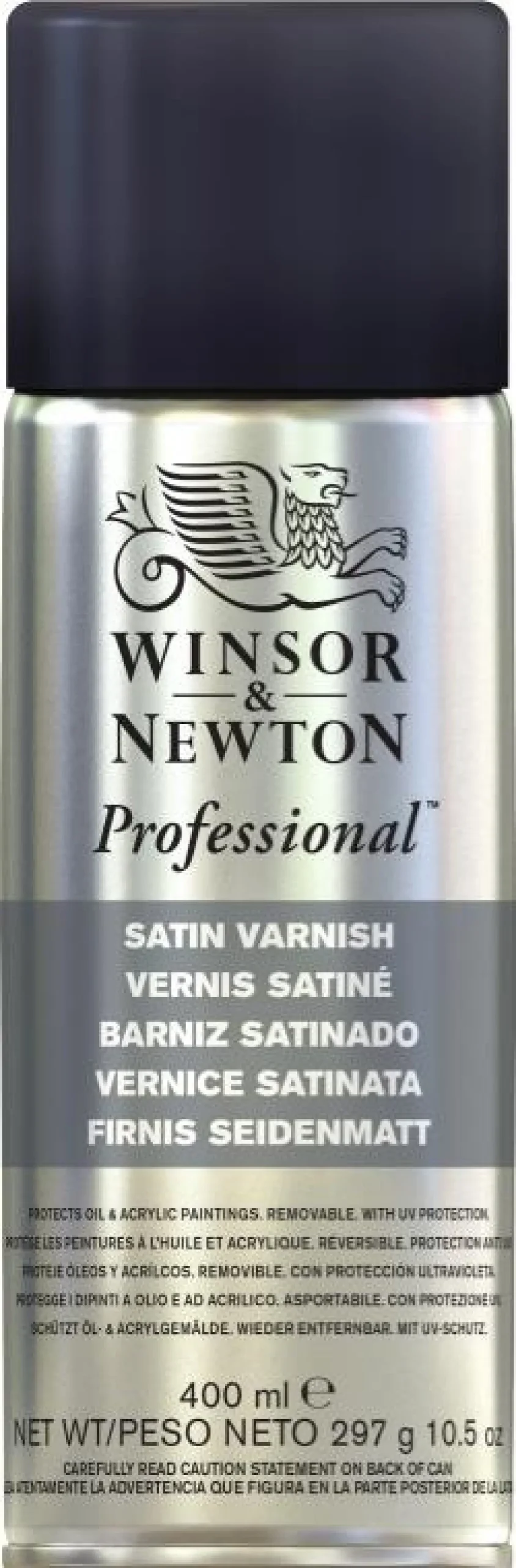 Winsor & Newton Werniks satynowy w sprayu Professional - - 400 ml