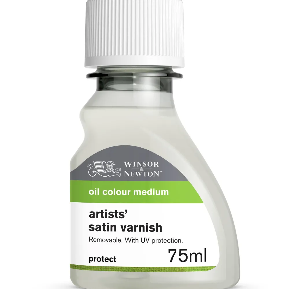 Winsor & Newton Werniks usuwalny Artists' Varnish - - satynowy, 75 ml