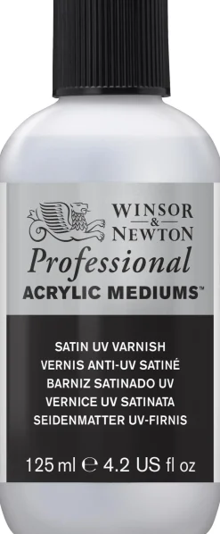 Winsor & Newton Werniks UV do farb akrylowych Professional - - matowy, 125 ml > Werniksy|Media Do Akryli