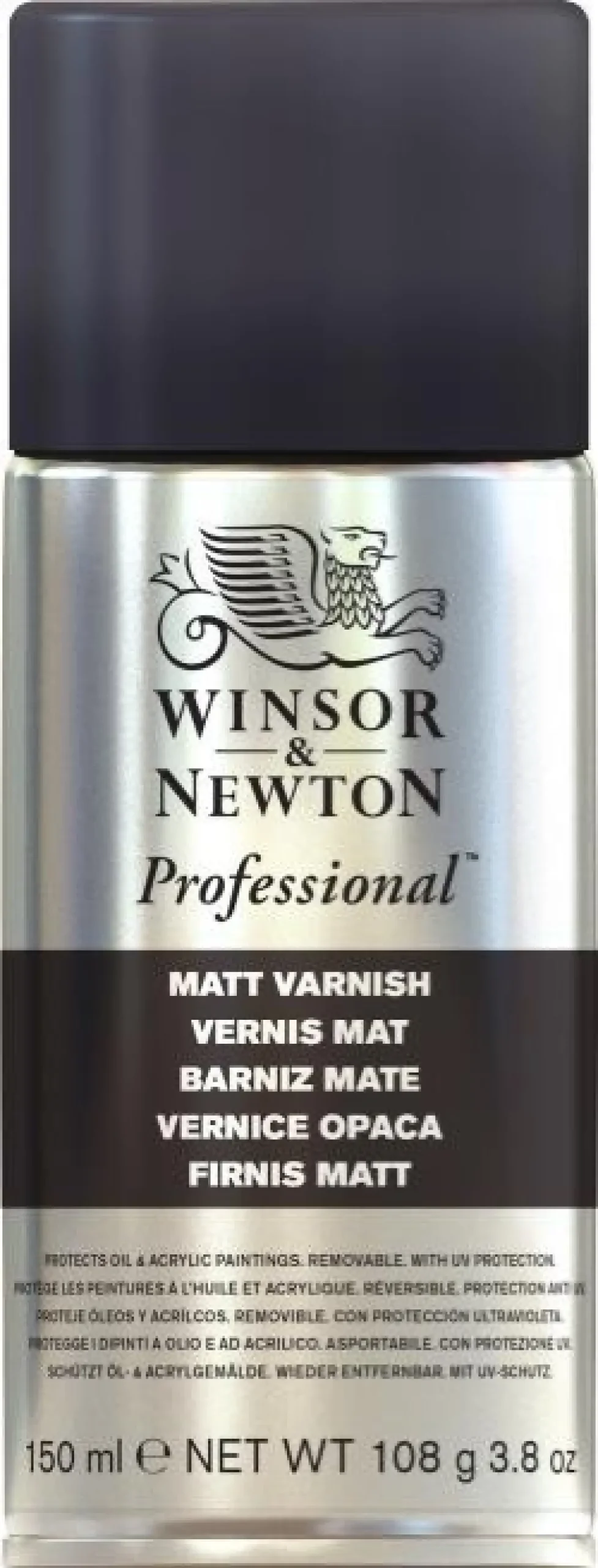 Winsor & Newton Werniks w sprayu Professional - - matowy, 150 ml
