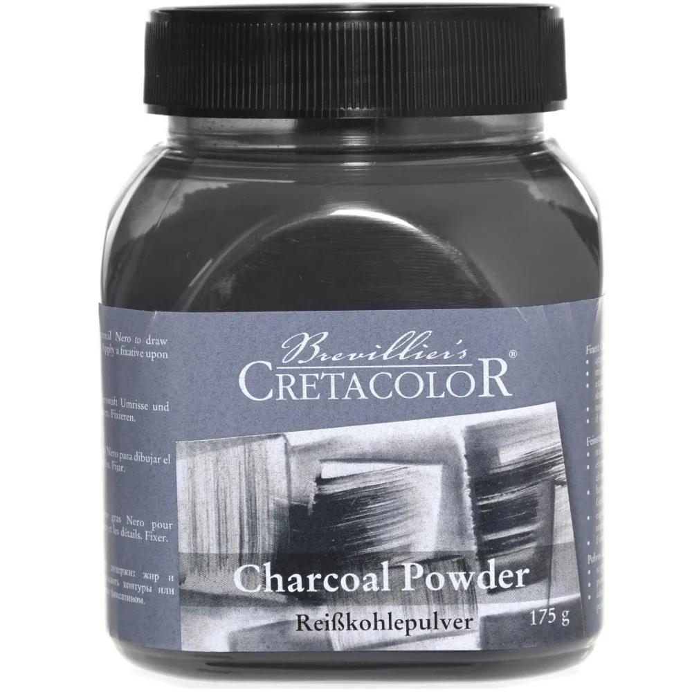 Cretacolor Węgiel naturalny w proszku - - 175 g > Węgle Rysunkowe