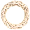 Wianek pleciony, wiklinowy, baza do stroików - naturalny, 25 cm > Wianki