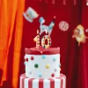 PartyDeco Świeczka urodzinowa cyferka 1 - kolorowe romby, 5,5 cm > Świeczki Urodzinowe