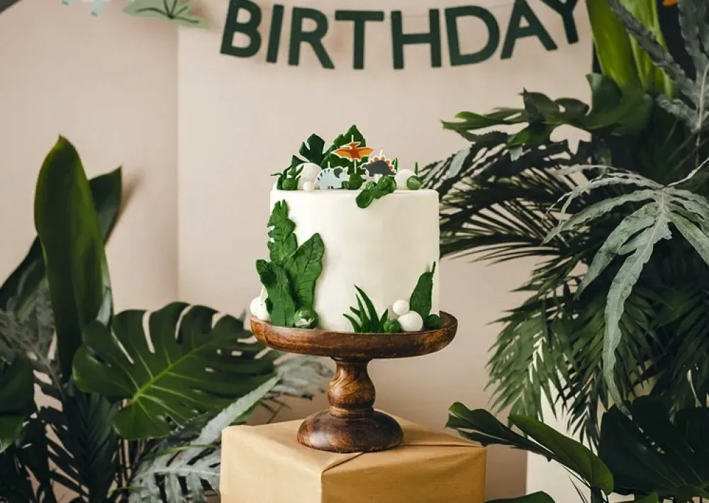 PartyDeco Świeczki urodzinowe Dinozaury - 3 cm, 3 szt. > Świeczki Urodzinowe