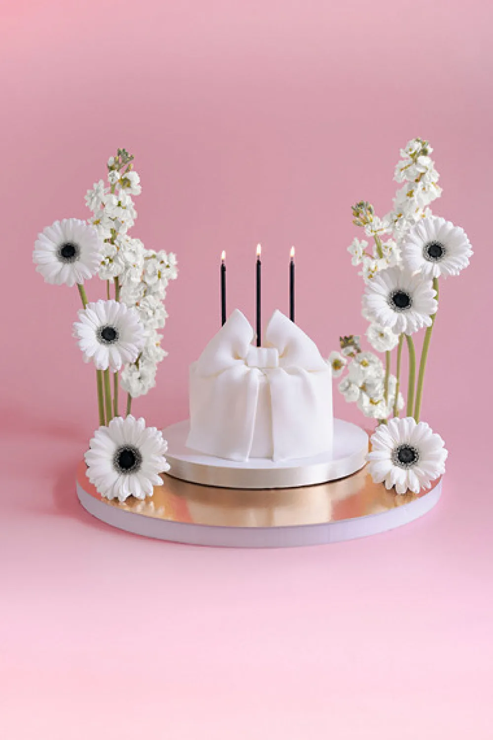 PartyDeco Świeczki urodzinowe gładkie - czarno-złote, 14 cm, 12 szt.