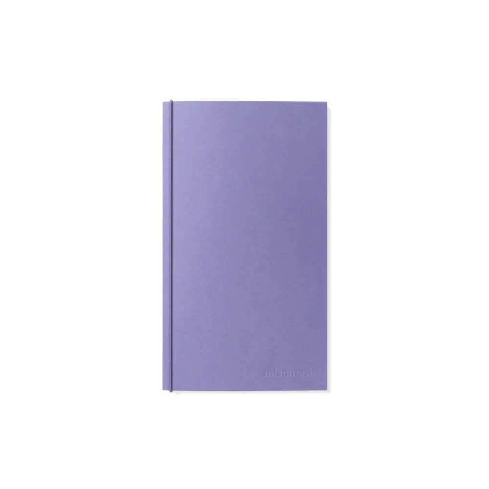 Mishmash Wkład do notesu Log - - Plain, Purple, 12 x 22 cm, 64 strony