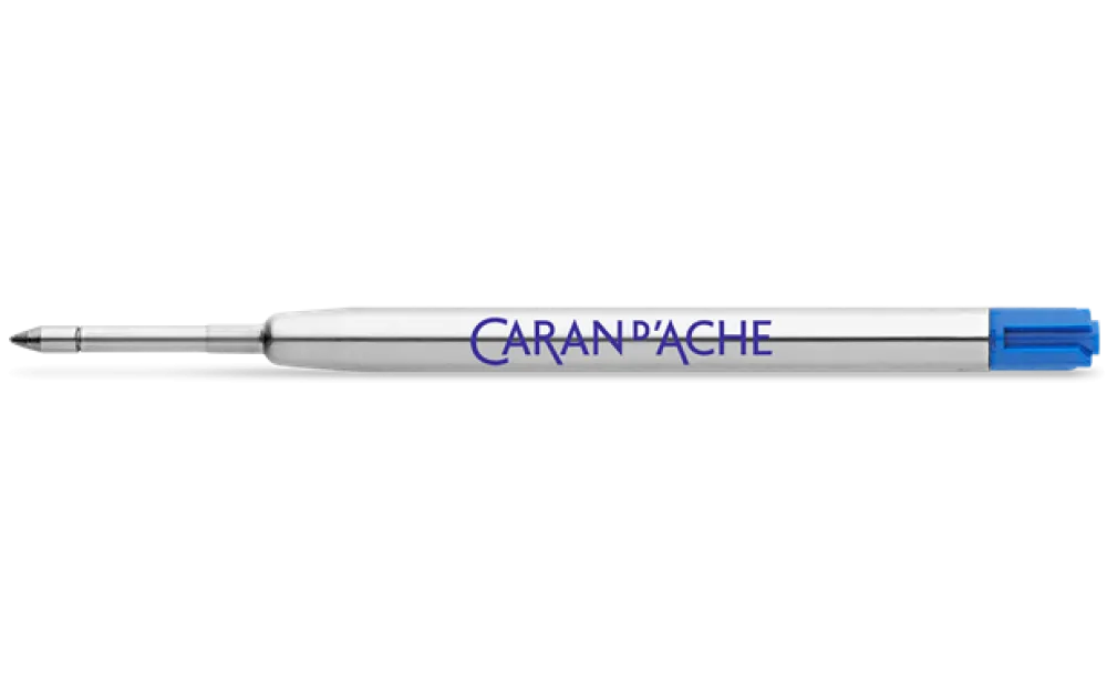 Caran d'Ache Wkład do pióra kulkowego 849 - - niebieski, F