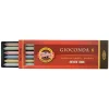 KOH-I-NOOR Wkłady Gioconda do ołówków mechanicznych - - metaliczne, 5,6 mm, 6 szt.
