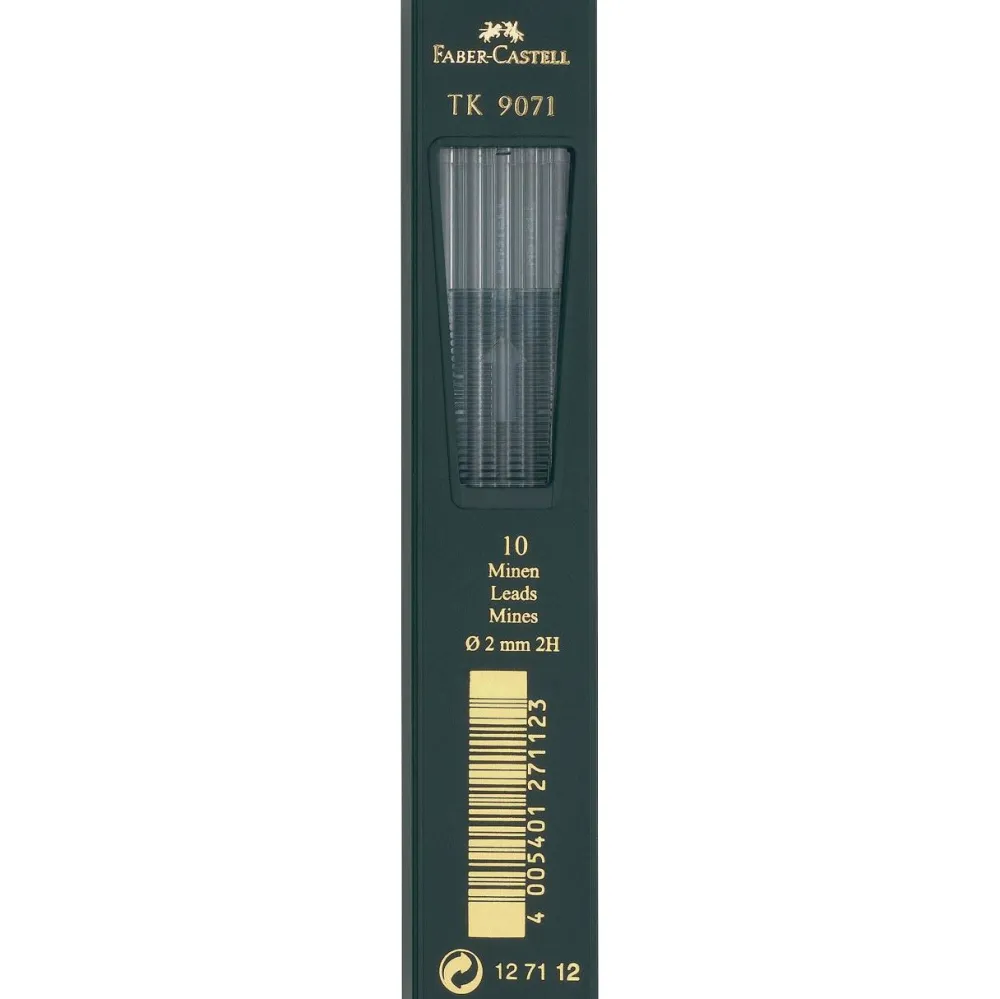 Faber-Castell Wkłady grafitowe do ołówka TK 9071 - - 2H, 10 szt. > Wkłady Do Ołówków