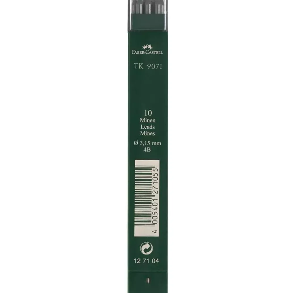 Faber-Castell Wkłady grafitowe do ołówka TK 9071 - - 3B, 10 szt. > Wkłady Do Ołówków