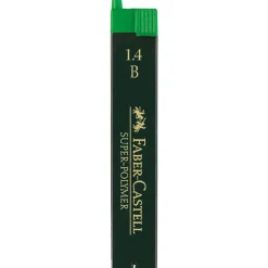 Faber-Castell Wkłady grafitowe Super Hi Polymer, 1,4 mm - - B, 6 szt. > Wkłady Do Ołówków