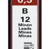Rotring Wkłady grafitowe Tikky do ołówków, 0,5 mm - - B, 12 szt. > Wkłady Do Ołówków