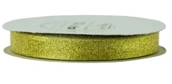Wstążka brokatowa 12 mm - złota, 32 m > Brokatowe