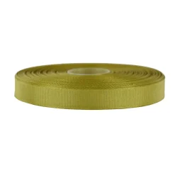 Wstążka rypsowa - zielona khaki, 12 mm