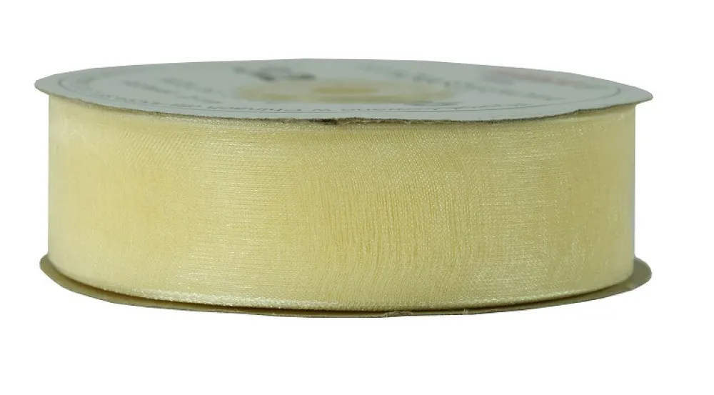 Wstążka szyfonowa 25 mm 32 m - 9004 > Szyfonowe