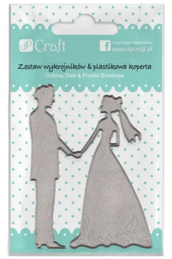 dpCraft Wykrojnik - - młoda para, 5 x 6,6 cm
