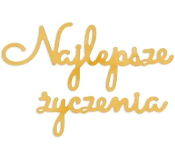 dpCraft Wykrojnik - - Najlepsze życzenia