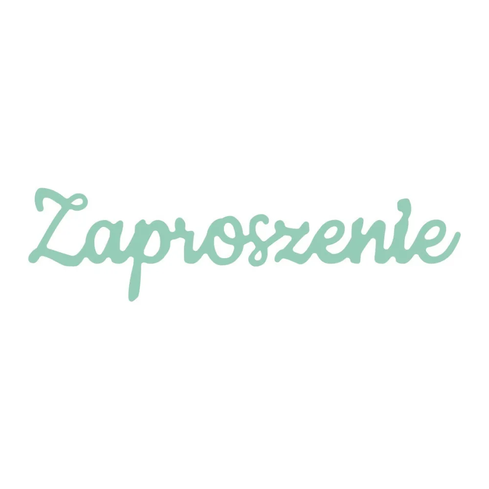 dpCraft Wykrojnik - - Zaproszenie, 7 x 1,5 cm > Wykrojniki