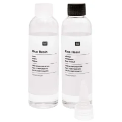 Rico Design Żywica dwuskładnikowa - - transparentna, 400 ml