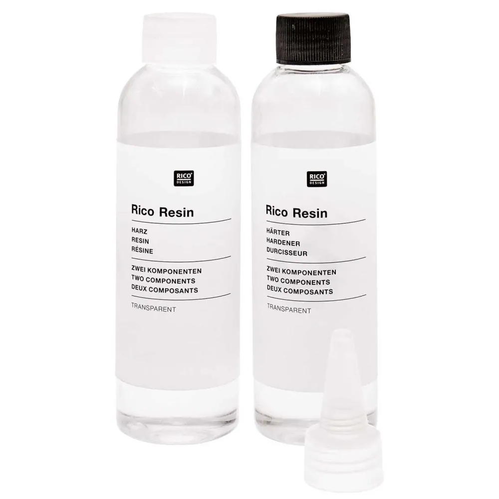 Rico Design Żywica dwuskładnikowa - - transparentna, 400 ml