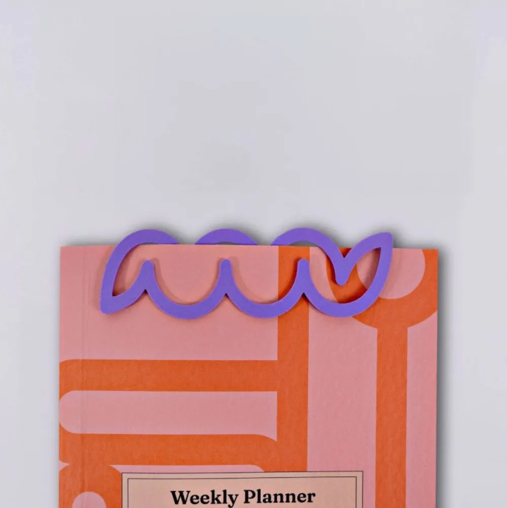 The Completist. Zakładka Mini Helix 3D - - Lavender