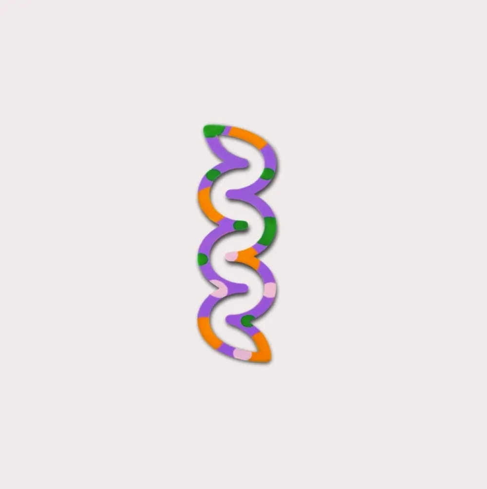 The Completist. Zakładka Mini Helix 3D - - Multicolour