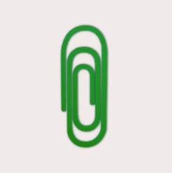 The Completist. Zakładka Paperclip 3D - - Emerald