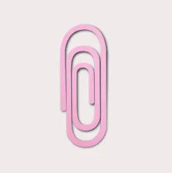The Completist. Zakładka Paperclip 3D - - Bubblegum