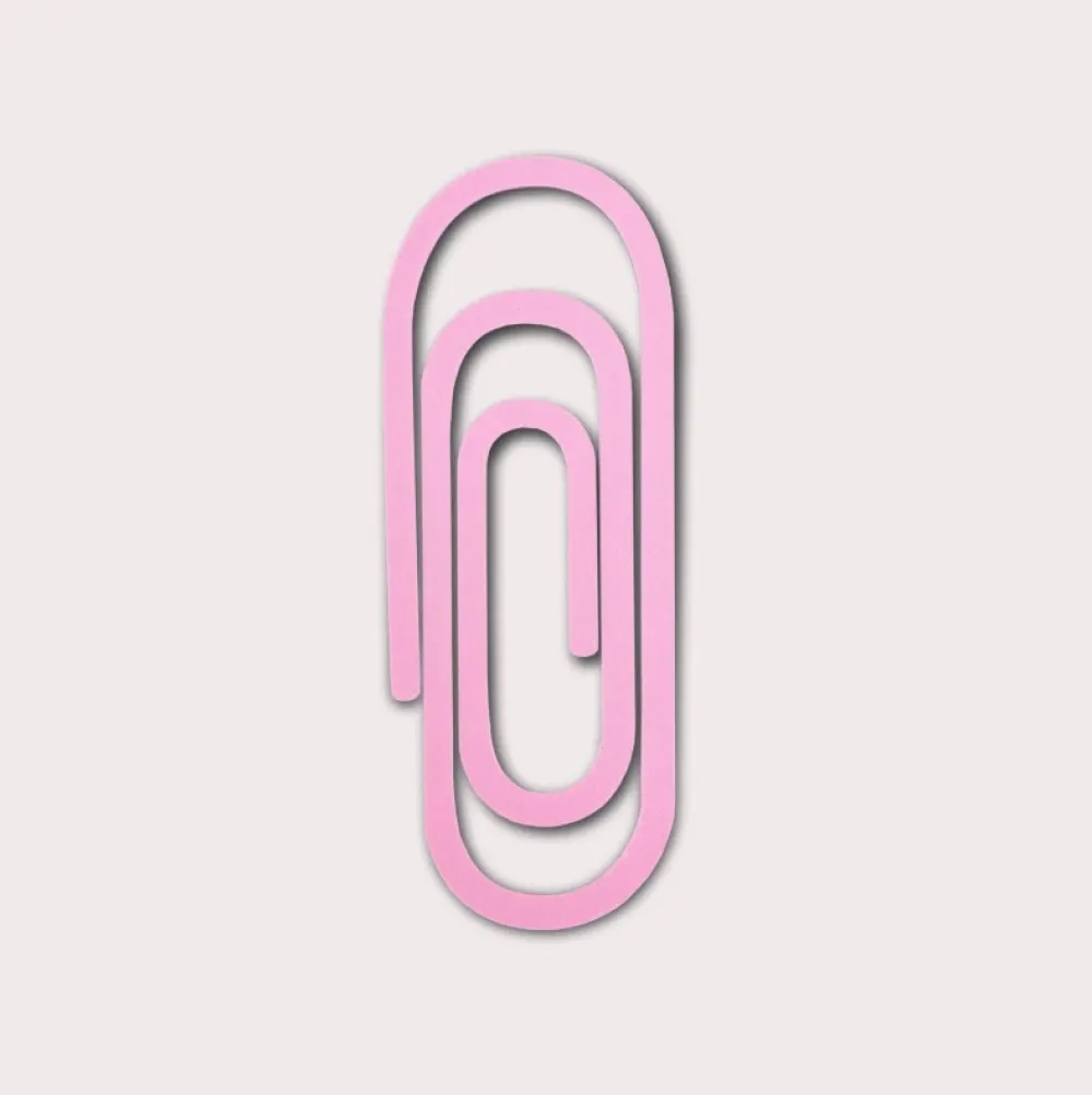 The Completist. Zakładka Paperclip 3D - - Bubblegum