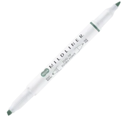 Zebra Zakreślacz dwustronny Mildliner - - Moss Green ><noscript><img width=