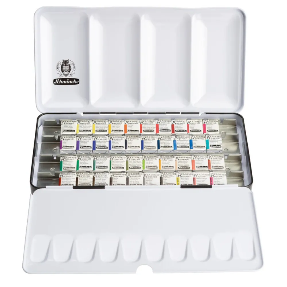 Schmincke Zestaw akwareli Akademie Aquarell - - 40 szt.