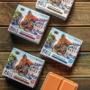 Roman Szmal Zestaw akwareli Aquarius w półkostkach Mini Urban Sketchers - - Pink, 8 kolorów > Farby Akwarelowe