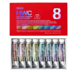 Holbein Zestaw akwareli Artists’ Watercolor Chroma Pearl - - 5 ml x 8 szt. ><noscript><img width=