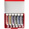 Holbein Zestaw akwareli Artists’ Watercolor Granulating Moon - - 6 x 5 ml