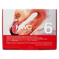 Holbein Zestaw akwareli Artists’ Watercolor Granulating Bird - - 6 x 5 ml