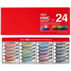 Holbein Zestaw akwareli Artists’ Watercolor Granulating - - 24 x 5 ml > Farby Akwarelowe