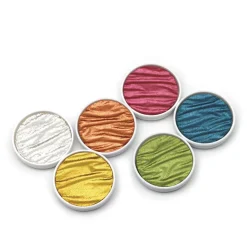 Finetec Zestaw akwareli, Candy - Coliro Pearl Colors - 6 kolorów