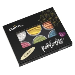 Finetec Zestaw akwareli, Candy - Coliro Pearl Colors - 6 kolorów