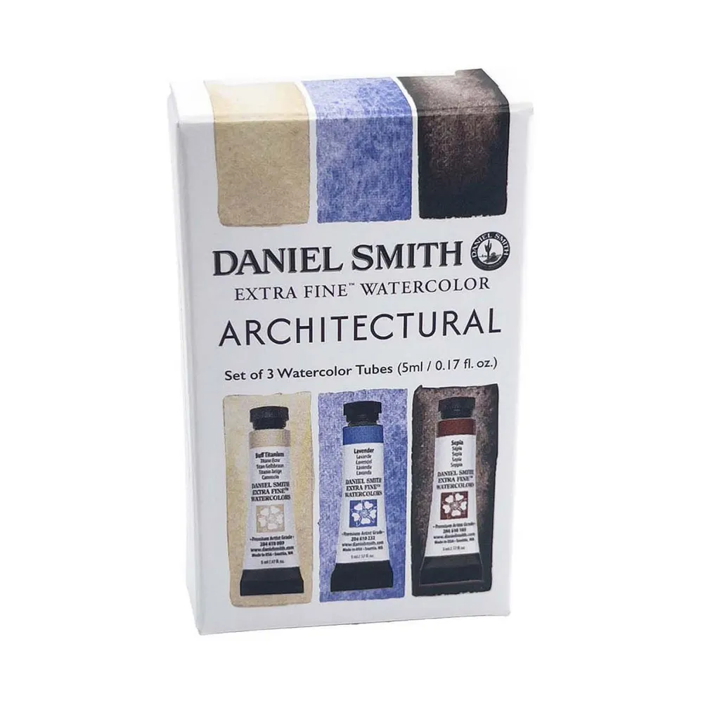 Daniel Smith Zestaw akwareli Extra Fine Architectural - - 3 x 5 ml