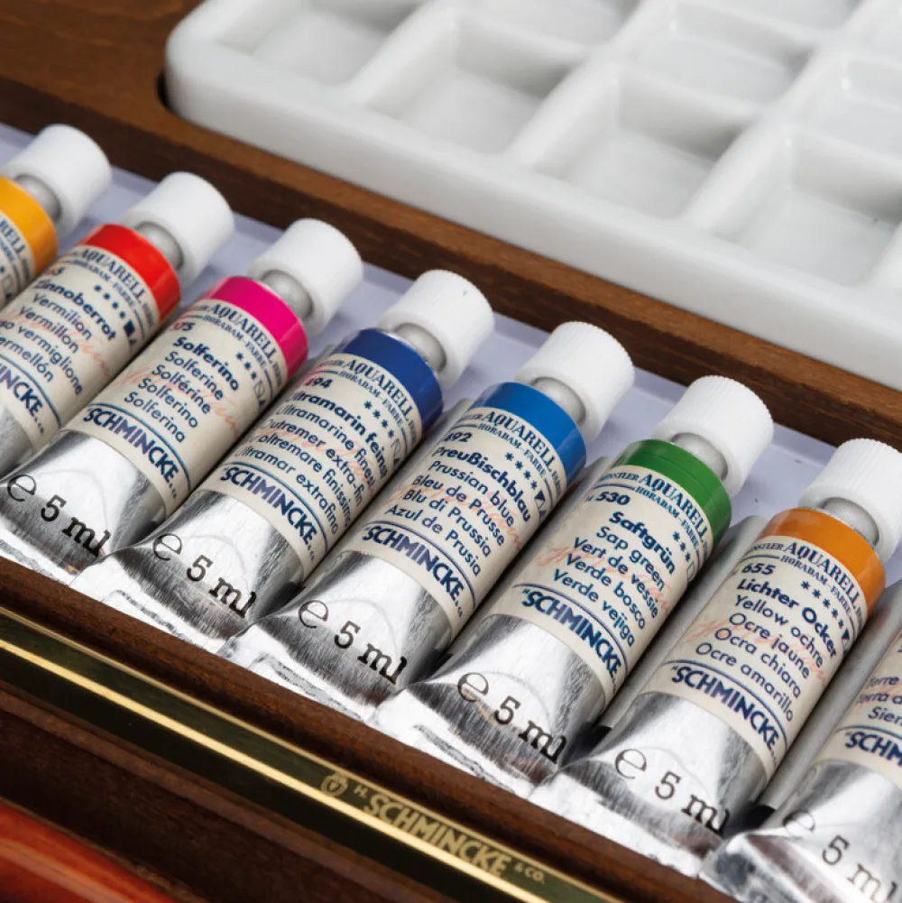 Schmincke Zestaw akwareli Horadam Aquarell Retro II - - 6 x 5 ml > Farby Akwarelowe